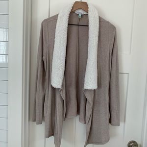 Sweater with Sherpa lining